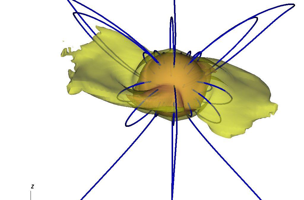 Bridges-2 Simulations Offer Sources of Unstable, Active Magnetic Fields in Stars