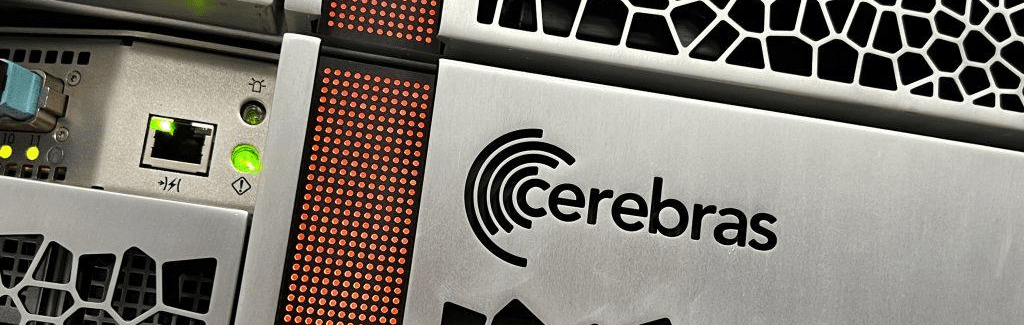 Image of Cerebras machine
