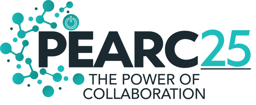 Logo for PEARC25: The Power of Collaboration
