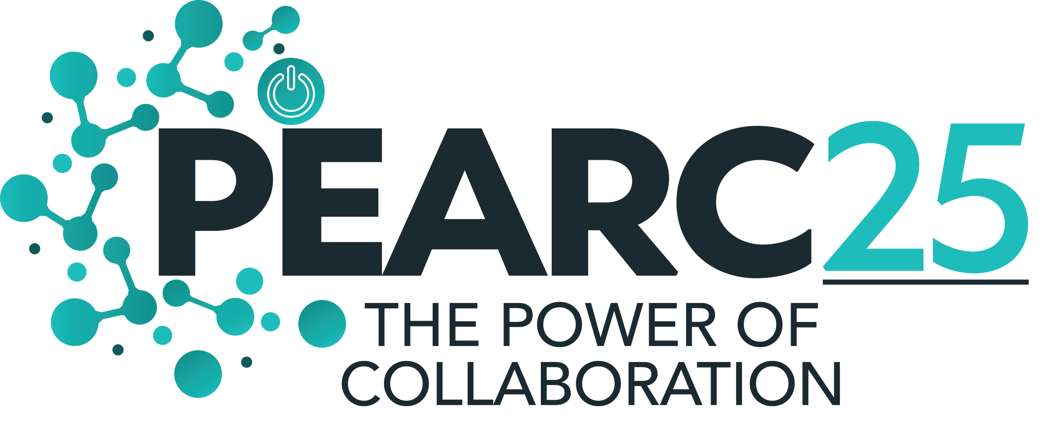 Logo for PEARC25: The Power of Collaboration