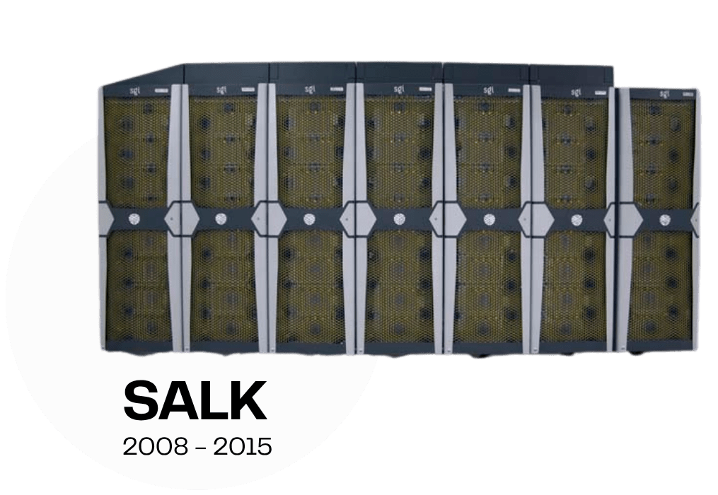 Image of SALK machine. Years used from 2008 to 2015.