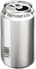 A beverage can